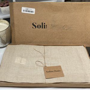 Solino Home Pure Limen tablecloth natural 60x84 in color Natural New